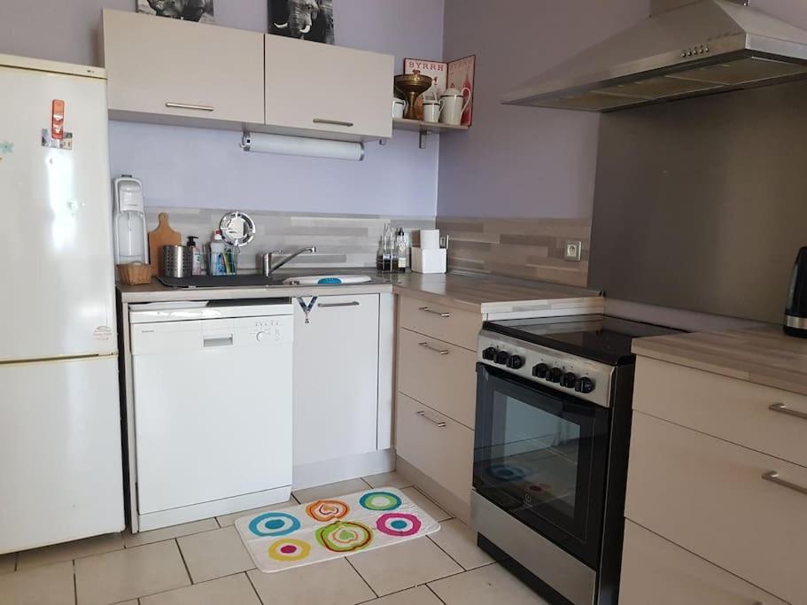 Appartement Rdc Avec Terrasse Epinac-les-Mines Esterno foto