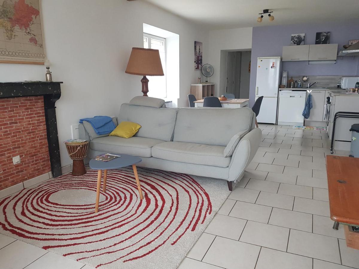 Appartement Rdc Avec Terrasse Epinac-les-Mines Esterno foto